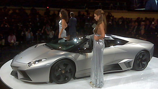 Lamborghini Reventón Roadster Debuts Amid A Bevy Of Booth Professionals